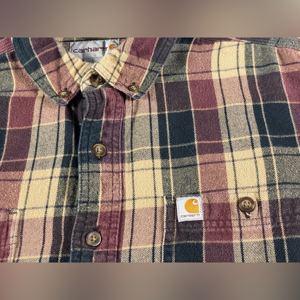 Carhartt Long Sleeve Flannel Button Up
